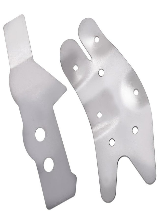 PIT66 Steering Box Frame Support Kit, Compatible with 73-91 Chevy GMC C/K Pickup 2 PCS Silver - Image 1